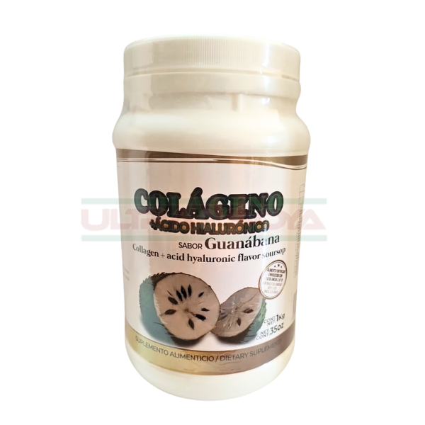 COLAGENO + ACIDO HIALURONICO GUANABANA 1 KG