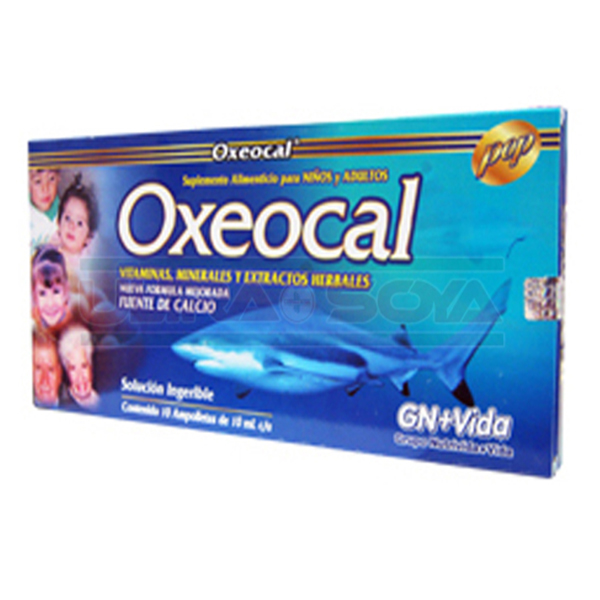 OXEOCAL CALCIO CON CART. C/10